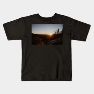 Boone in the Fall Kids T-Shirt